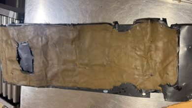 Ahmedabad Customs seize gold paste worth Rs 72.28 lakh concealed inside trolley bag Ahmedabad Customs seize gold paste worth Rs 72.28 lakh concealed inside trolley bag