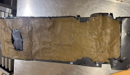 Ahmedabad Customs seize gold paste worth Rs 72.28 lakh concealed inside trolley bag Ahmedabad Customs seize gold paste worth Rs 72.28 lakh concealed inside trolley bag