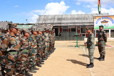 Assam Rifles DG reviews security grid in Manipur at high-level meeting Assam Rifles DG reviews security grid in Manipur at high-level meeting