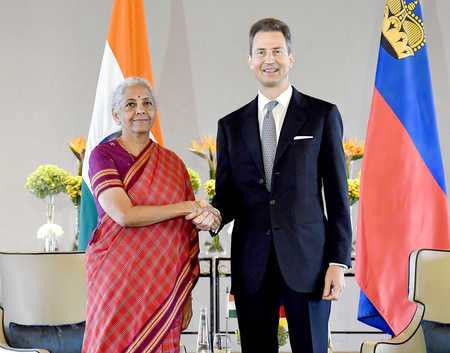 India, Liechtenstein agree to strengthen economic ties India, Liechtenstein agree to strengthen economic ties