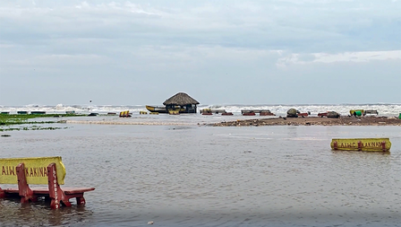 Coast Guard launches operation to rescue crew of stranded cargo ship near Andhra coast Coast Guard launches operation to rescue crew of stranded cargo ship near Andhra coast