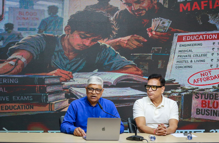 Students forced to sell blood to fund education in UP, alleges Congress Students forced to sell blood to fund education in UP, alleges Congress