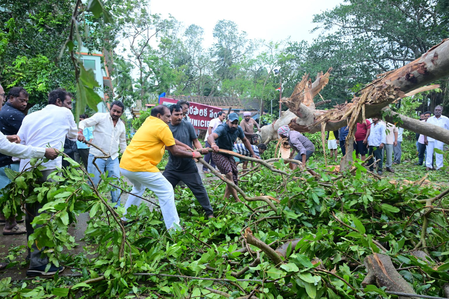 Cyclone Arnab: Telecom restoration efforts underway in affected districts Cyclone Arnab: Telecom restoration efforts underway in affected districts