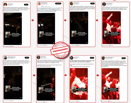 Indian Army fact-check exposes Pakistan-based accounts over misleading video targeting Army Chief