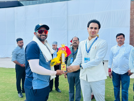 BCA president Harshvardhan inaugurates Bihar-Baroda Col. C.K. Nayudu Trophy clash in Rajgir BCA president Harshvardhan inaugurates Bihar-Baroda Col. C.K. Nayudu Trophy clash in Rajgir
