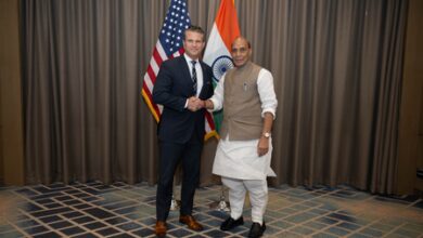 Rajnath Singh and Hegseth hail India-US Major Defence Partnership, reiterate joint resolve to eliminate terrorism (Ld)