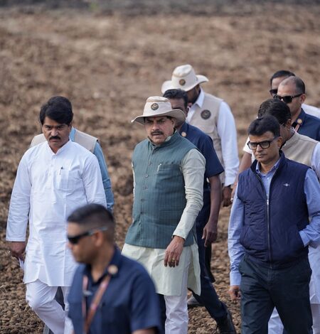 MP CM inspects blackbuck rescue & relocation drive in Shajapur MP CM inspects blackbuck rescue & relocation drive in Shajapur