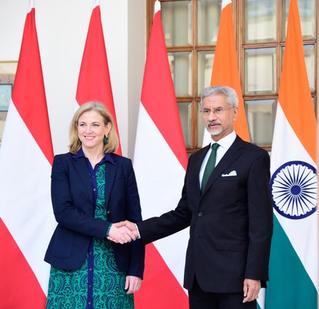 EAM Jaishankar, Austrian counterpart Meinl-Reisinger discuss ties, global developments