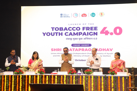 Tobacco-free youth campaign 4.0 launched, minister calls for nation-wide movement Tobacco-free youth campaign 4.0 launched, minister calls for nation-wide movement