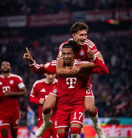 Olise shines as Bayern cruise into German Cup last 16