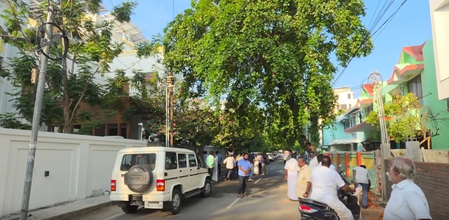 Vigilance raids ex-DMK Minister KN Nehru’s premises in corruption case Vigilance raids ex-DMK Minister KN Nehru’s premises in corruption case