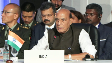 India’s counter-terrorism strategies shaped by cross-border security challenges, says Rajnath Singh