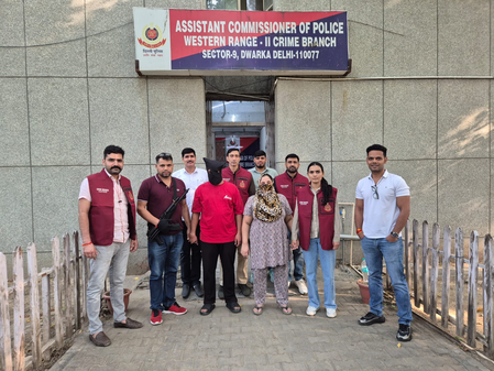Delhi Crime Branch arrests wanted mother-son duo in MCOCA, NDPS cases