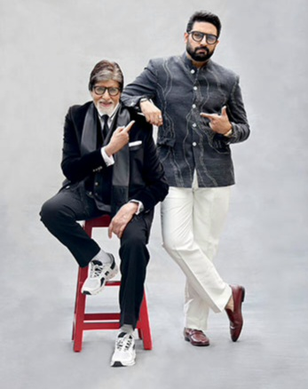 Amitabh Bachchan says Abhishek Bachchan took all his shoes long ago, reflects on father-son bond
