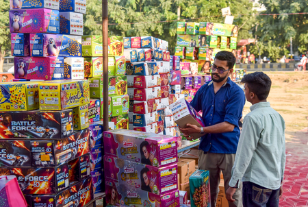 Kolkata Police seize 110 kg of banned firecrackers ahead of Kali Puja, youth held Kolkata Police seize 110 kg of banned firecrackers ahead of Kali Puja, youth held