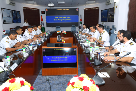 India, Oman hold Navy Staff Talks to deepen maritime cooperation India, Oman hold Navy Staff Talks to deepen maritime cooperation