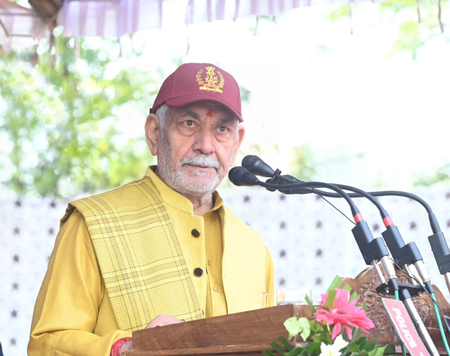 Story of J&K is now story of efforts of present & possibilities of future: L-G Manoj Sinha (Ld)