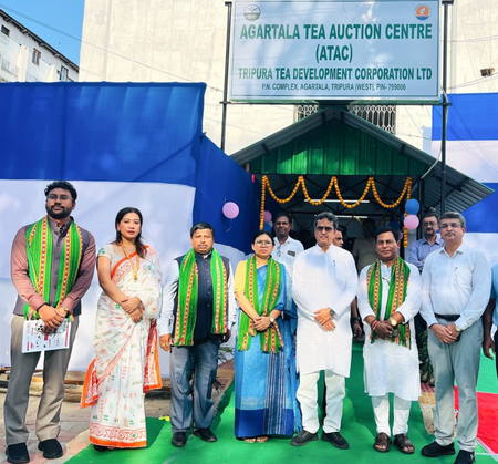 Tripura inaugurates first Tea Auction Centre to boost marketing, ensure better prices for growers