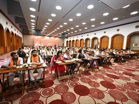 Build Bharat, beat anarchy: BJYM’s call to India’s youth