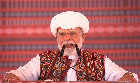 PM Modi recalls 2001 Banaskantha rally, says village-style ‘Khatla Sabha’ may have set world record PM Modi recalls 2001 Banaskantha rally, says village-style ‘Khatla Sabha’ may have set world record