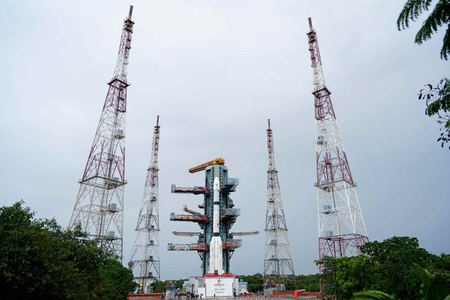 ISRO to launch GSLV-F18 carrying navigation satellite NVS-03 today ISRO to launch GSLV-F18 carrying navigation satellite NVS-03 today