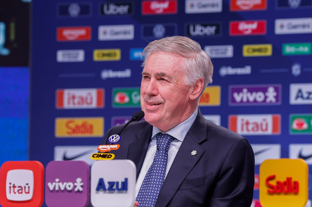 Ancelotti names five newcomers in Brazil squad