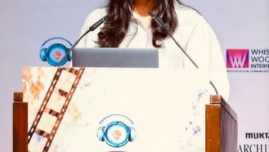 Subhash Ghai gets emotional watching daughter Muskaan deliver her first speech at Mukta Arts