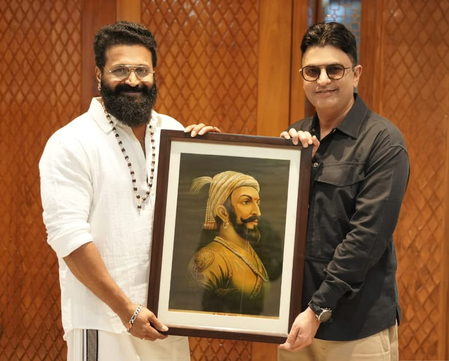 Rishab Shetty joins hands with Bhushan Kumar for two-part epic on Chhatrapati Shivaji Maharaj Rishab Shetty joins hands with Bhushan Kumar for two-part epic on Chhatrapati Shivaji Maharaj