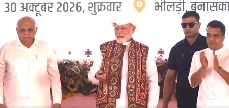 PM Modi launches projects worth over Rs 14,000 crore in Gujarat, flags off two trains PM Modi launches projects worth over Rs 14,000 crore in Gujarat, flags off two trains