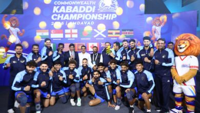 India’s men enter Commonwealth Kabaddi final after win over Bangladesh; Gujarat Dy CM attends match
