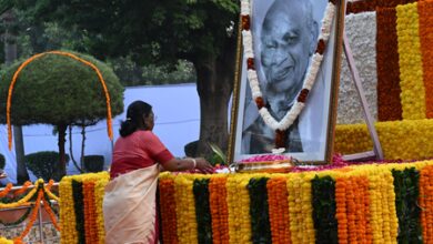 Prez Murmu, V-P Radhakrishnan pay homage to Sardar Patel on his birth anniversary