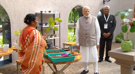 PM Modi visits Rain Forest, Vaman Vriksha Vatika at Ekta Nagar on Sardar Patel’s birth anniversary