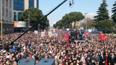 Protests in Albania escalate into violent clashes