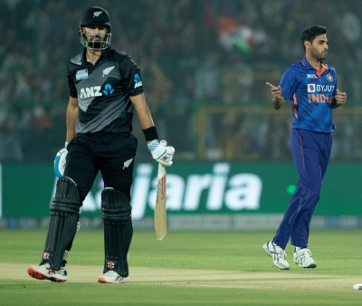 Bhuvneshwar will be ‘rubbing his hands’, Arshdeep can trouble Allen, says Pamment Bhuvneshwar will be ‘rubbing his hands’, Arshdeep can trouble Allen, says Pamment