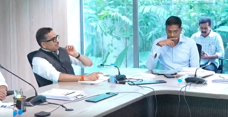 CM Revanth Reddy Directs Officials to Ensure Uninterrupted Drinking Water Supply to Hyderabad CM Revanth Reddy Directs Officials to Ensure Uninterrupted Drinking Water Supply to Hyderabad
