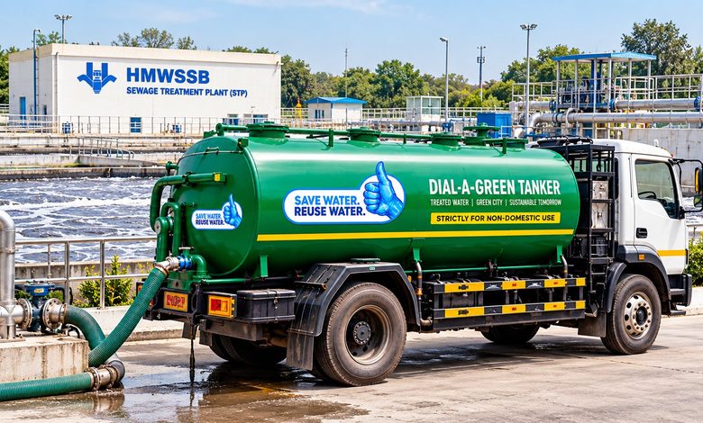 HMWSSB to Launch Green Water Tanker Scheme from November 1 HMWSSB to Launch Green Water Tanker Scheme from November 1