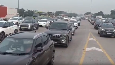 Heavy Traffic on Hyderabad–Vijayawada Highway as People Return After Dasara Heavy Traffic on Hyderabad–Vijayawada Highway as People Return After Dasara