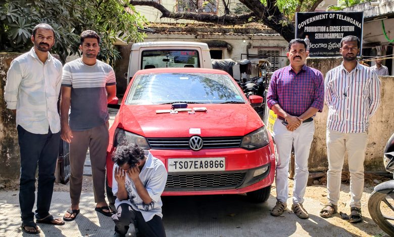 Photographer Arrested with MDMA in Hyderabad, Two Associates Absconding Photographer Arrested with MDMA in Hyderabad, Two Associates Absconding