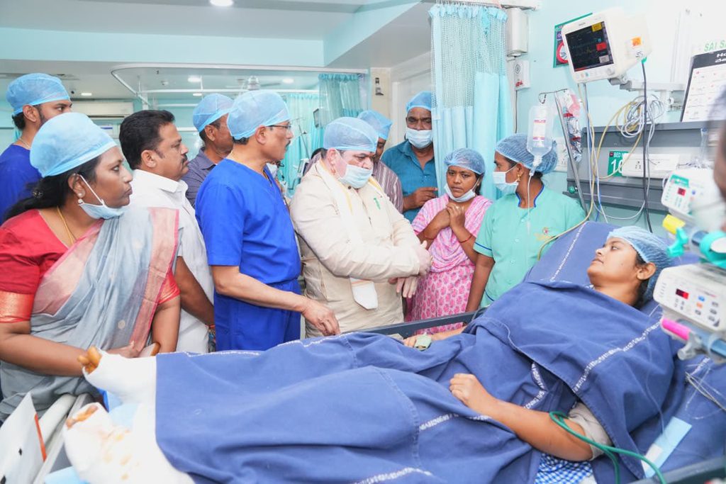 Telangana Government Assures Support to Injured RTC Conductor Pravallika Telangana Government Assures Support to Injured RTC Conductor Pravallika