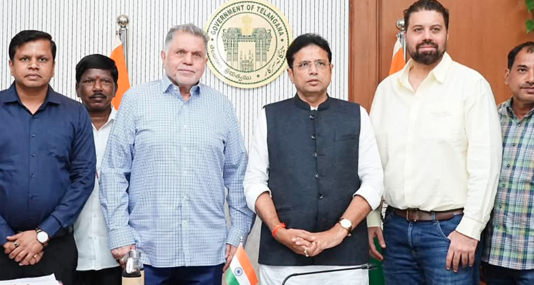 Leather CFC to come up in Gachibowli: Sridhar BabuEco-friendly tanneries planned at Rukmapur Leather CFC to come up in Gachibowli: Sridhar BabuEco-friendly tanneries planned at Rukmapur