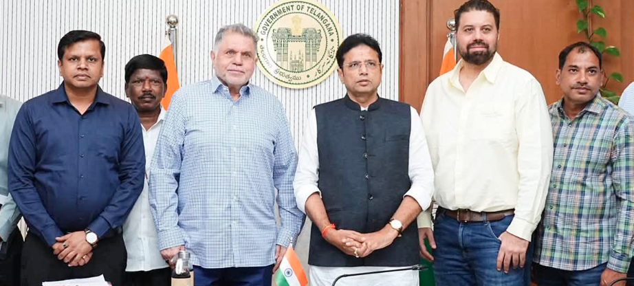 Leather CFC to come up in Gachibowli: Sridhar BabuEco-friendly tanneries planned at Rukmapur Leather CFC to come up in Gachibowli: Sridhar BabuEco-friendly tanneries planned at Rukmapur