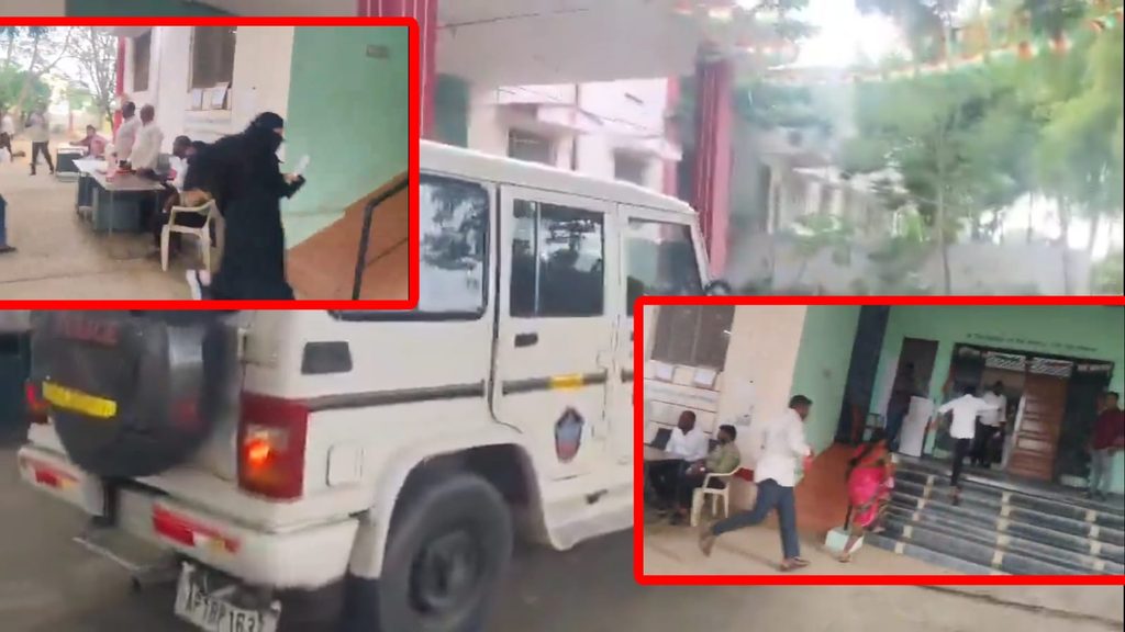 YSRCP Candidates Rush to File Nominations Under Police Protection Amid Political Tensions in Andhra Pradesh YSRCP Candidates Rush to File Nominations Under Police Protection Amid Political Tensions in Andhra Pradesh