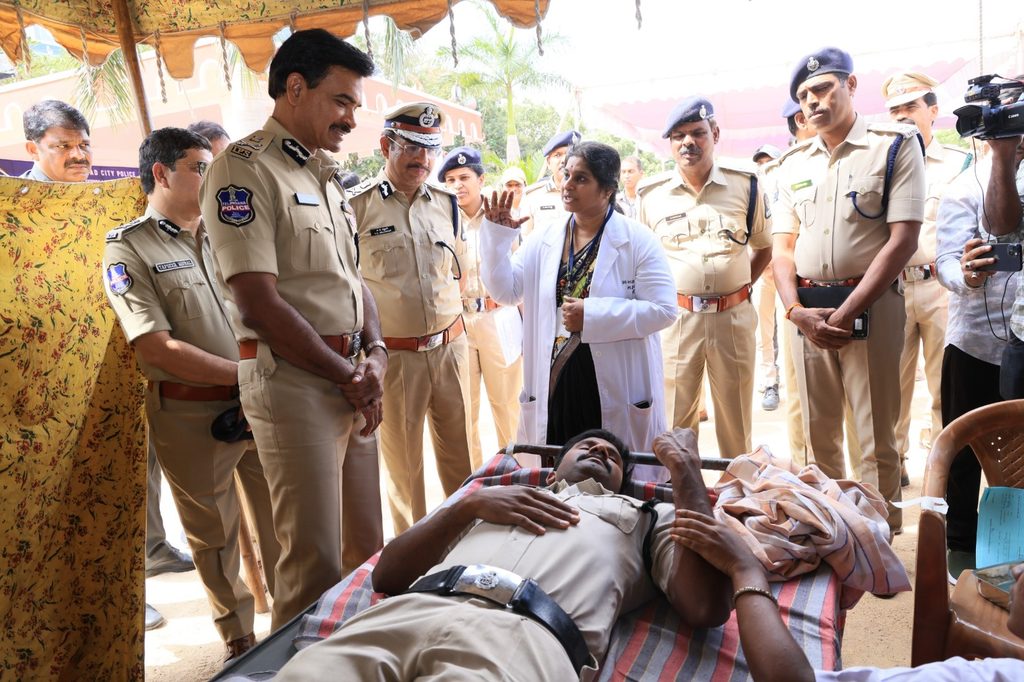 Hyderabad Police Donate 5,700 Units of Blood on Police Martyrs’ Day