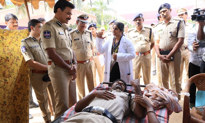 Hyderabad Police Donate 5,700 Units of Blood on Police Martyrs’ Day