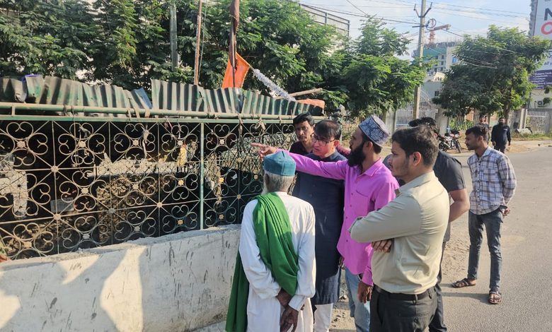 MBT Condemns Damage To Over 100-years Old Dargah In Shamshabad MBT Condemns Damage To Over 100-years Old Dargah In Shamshabad